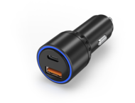 Зарядни устройства Next One Dual 63W Car Charger - Black