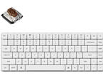 Клавиатури Keychron K3 Pro White QMK/VIA Gateron Low Profile Brown Switch, RGB Backlight