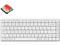 Клавиатури Keychron K3 Pro White QMK/VIA Gateron Low Profile Red Switch, RGB Backlight