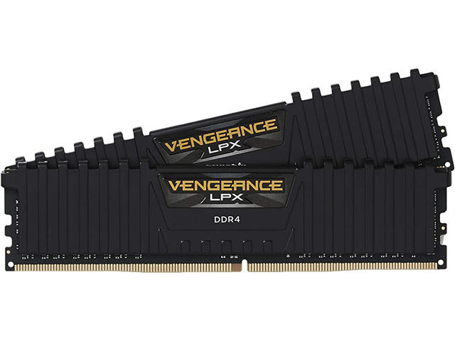 Оперативна памет 16GB (2x8GB) DDR4 3600MT/s Corsair Vengeance LPX Black