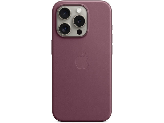 Калъфи Apple iPhone 15 Pro FineWoven Case with MagSafe -Mulberry