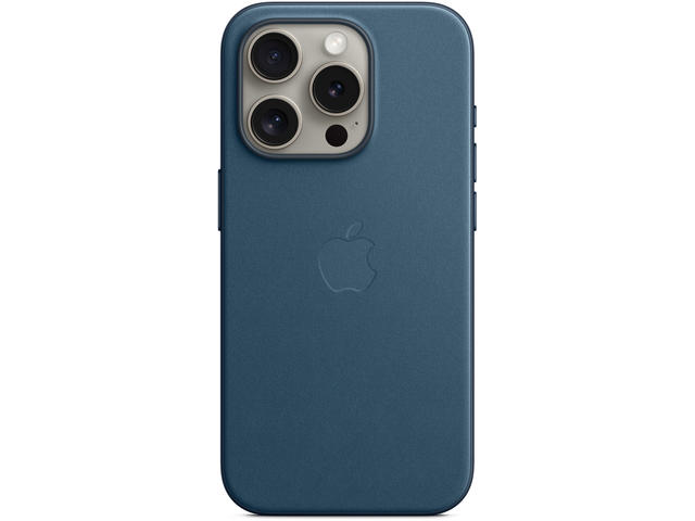 Калъфи Apple iPhone 15 Pro FineWoven Case with MagSafe - Pacific Blue