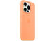 Калъфи Apple iPhone 15 Pro Silicone Case with MagSafe - Orange Sorbet