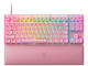 Клавиатури Razer Huntsman V2 Tenkeyless  (Linear Red Switch) Quartz, US Layout