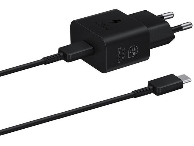 Зарядни устройства Samsung USB-C 25W Travel Wall Charger, Black