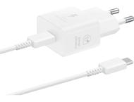 Зарядни устройства Samsung USB-C 25W Travel Wall Charger, White
