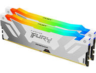 Оперативна памет 32GB (2x16GB) DDR5 8000 MT/s Kingston Fury Renegade RGB White