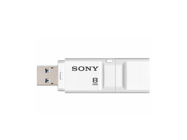 USB памети 8GB Sony Micro Vault Click, бяла