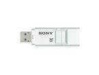 USB памети 32GB Sony Micro Vault Click, в бяло
