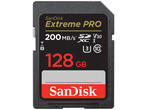 Карти памет SanDisk Extreme PRO 128GB SDXC Memory Card + 2 years RescuePRO Deluxe