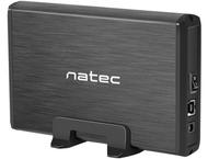 Кутии за дискове Natec Rhino Go 3.5" HDD/SSD Encloser Black