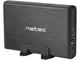 Кутии за дискове Natec Rhino Go 3.5" HDD/SSD Encloser Black