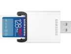 Карти памет Samsung PRO Plus SD Card (2023) 128GB + USB четец