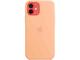 Калъфи Apple iPhone 12 mini Silicone Case with MagSafe - Cantaloupe (Seasonal Spring2021)