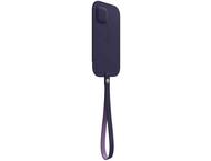 Калъфи Apple iPhone 12 Pro Max Leather Sleeve with MagSafe - Deep Violet (Seasonal Spring2021)