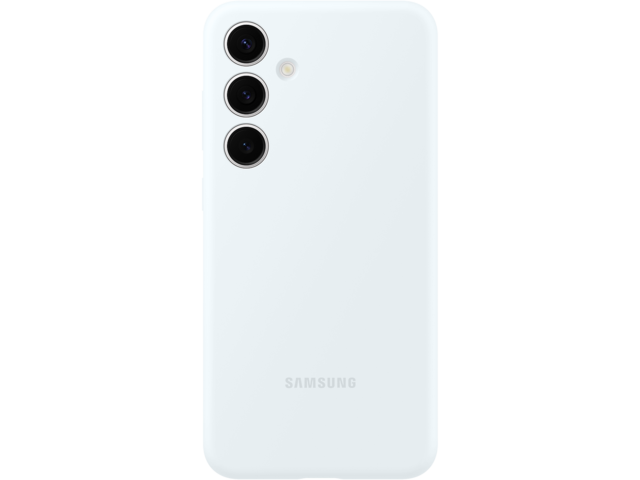 Калъфи Samsung Galaxy S24 + Silicone Case, White