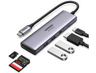 USB Хъб Ugreen Хъб 6 в 1 USB-C