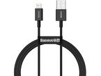 Кабели и Адаптери Baseus Superior USB към Lightning 1 метра - черен