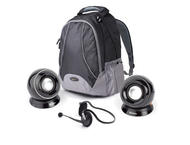 Чанти за Лаптопи Комплект раница Lenovo + слушалки и говорители