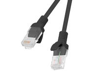 Кабели и Адаптери Lanberg patch cord CAT.6 0.25m, black