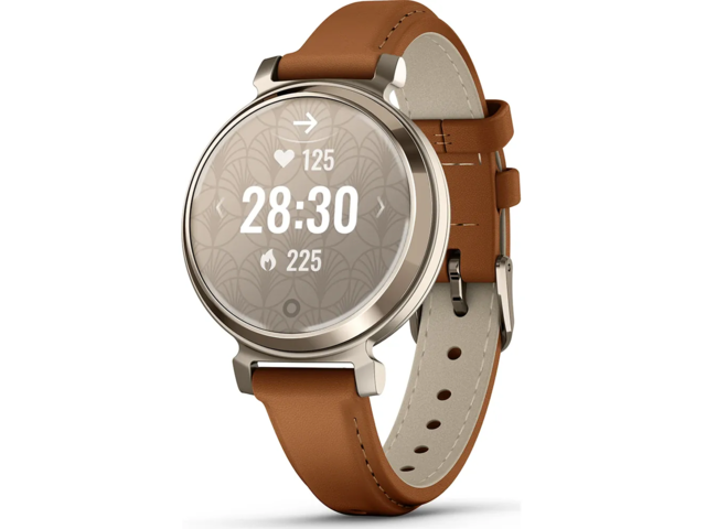 Смарт часовници Garmin Lily 2 Classic - Cream Gold/Tan