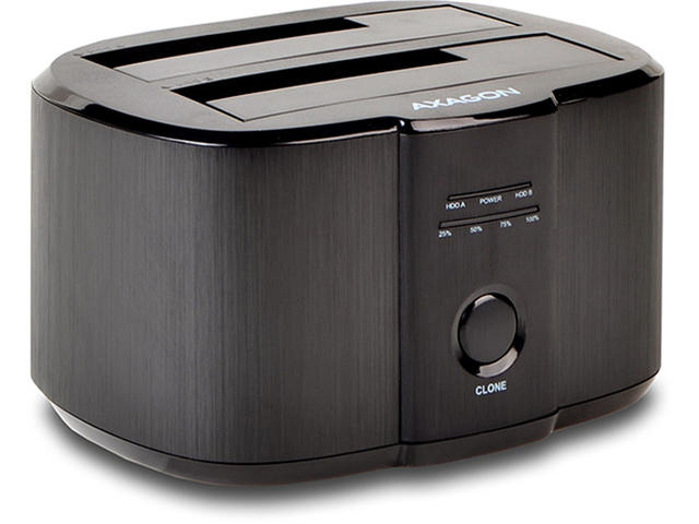 Докинг станции AXAGON ADSA-ST суперскоростна USB докинг станция с двоен HDD