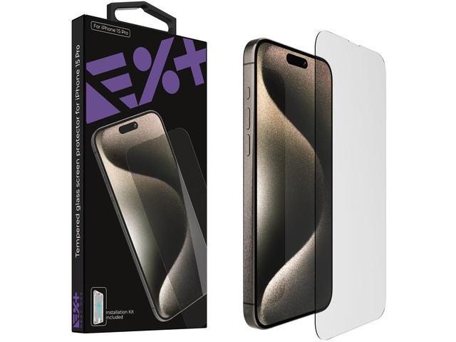 Защитно фолио Next One Tempered glass screen protector for iPhone 15 Pro