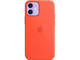 Калъфи Apple iPhone 12 mini Silicone Case with MagSafe - Electric Orange