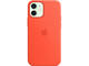 Калъфи Apple iPhone 12 mini Silicone Case with MagSafe - Electric Orange