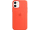 Калъфи Apple iPhone 12 mini Silicone Case with MagSafe - Electric Orange