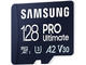 Карти памет 128GB Samsung PRO Ultimate microSD kарта с четец (2023)
