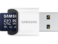 Карти памет 512GB Samsung PRO Ultimate microSD kарта с четец (2023)