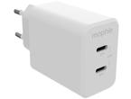 Зарядни устройства Mophie Speedport 45W 2xUSB-C, White