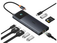 USB Хъб Baseus USB-C Metal Gleam Series II 10-in-1 хъб