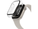 Защитно фолио Belkin SCREENFORCE закален защитен екран 2 в 1 + бъмпер за Apple Watch Series 7 - Clear