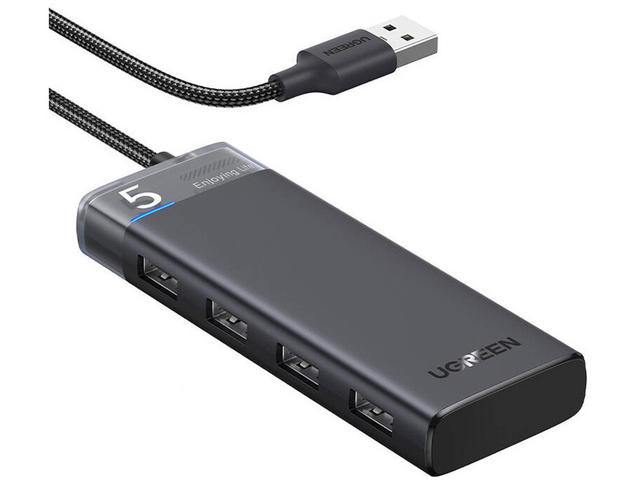 USB Хъб Ugreen 4-в-1 USB 3.0 хъб