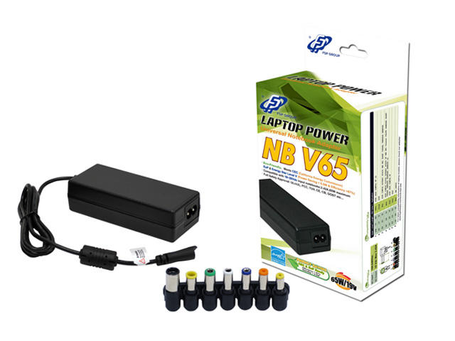 Захранвания за лаптопи Универсално захранване за лаптоп Fortron NB65V