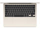 Лаптопи Apple MacBook Air 13.6" Starlight (2024)