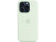 Калъфи Apple iPhone 15 Pro Silicone Case with MagSafe - Soft Mint