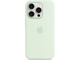 Калъфи Apple iPhone 15 Pro Silicone Case with MagSafe - Soft Mint