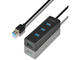 USB Хъб Axagon HUE-S2BL USB 3.0 Charging Hub