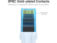 Кабели и Адаптери Vention кабел LAN UTP Cat5e Patch Cable - 1.5M Blue