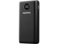 Външни батерии ADATA P20000QCD Power Bank 20000mAh, Black