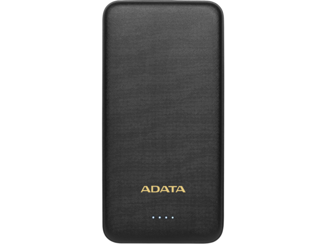 Външни батерии ADATA T10000 Power Bank, 10000mAh, Black