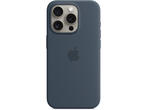 Калъфи Apple iPhone 15 Pro Silicone Case with MagSafe - Storm Blue