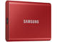 Външни SSD 2TB Samsung Portable SSD T7 Metallic Red