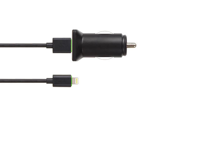 Зарядни устройства Moshi Revolt Duo -Dual Port USB Car Charger с Lightning кабел