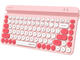 Клавиатури A4tech Fstyler FBK30, Кирилизирана, в розово