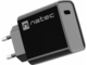 Зарядни устройства Natec Ribera USB-C 18W, Black