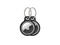 Тракери Belkin Secure Holder w Keyring - Airtag - 2 Pack - Black